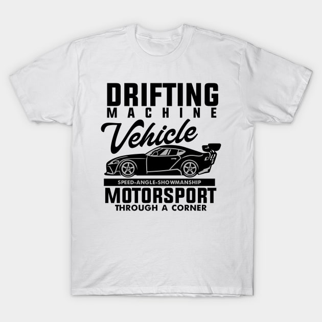 DRIFTING MACHINE T-Shirt by beanbeardy